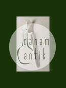 Georg Jensen Sterling Sølv Kugle Frokostgaffel No 022