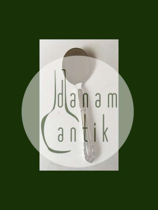 Georg Jensen Maiglöckchen-Törtchenlöffel aus Sterlingsilber und Edelstahl Nr. 160