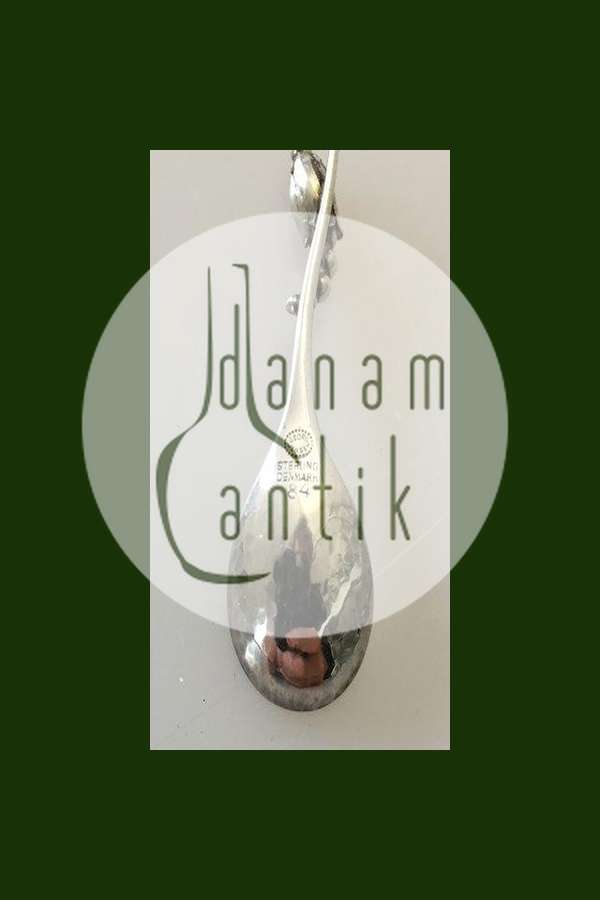 Georg Jensen Sterling Sølv Magnolia No 84 Mokkaske No 035