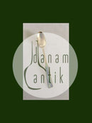 Georg Jensen Harlequin Kaffeske i Forgyldt Sterling Sølv med Grøn Emalje.