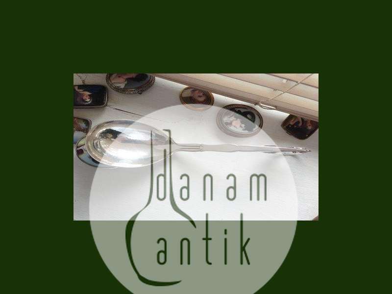 Georg Jensen Sterling Sølv Ormamental Serveringsske  No 141