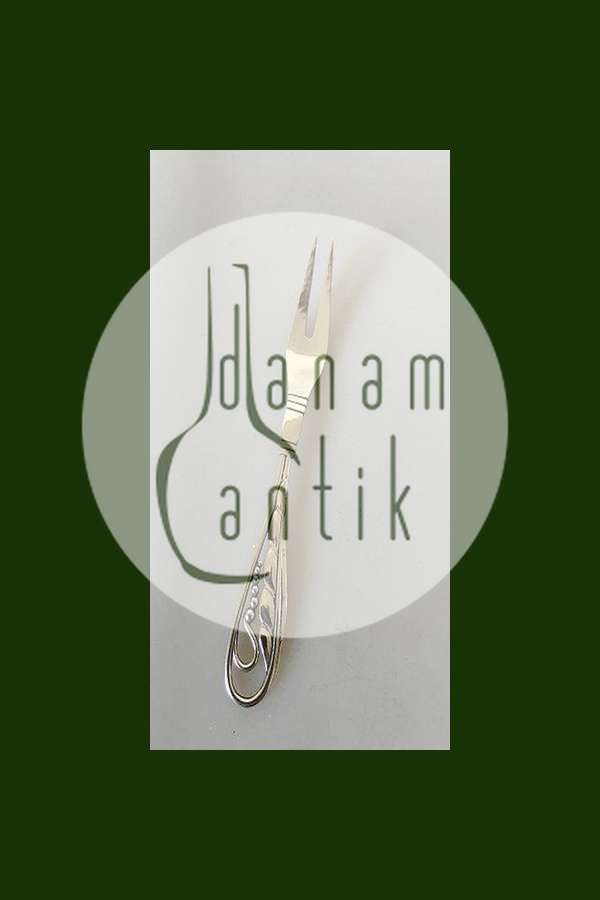 Georg Jensen Sølv Ornamental Pålægsgaffel No 70