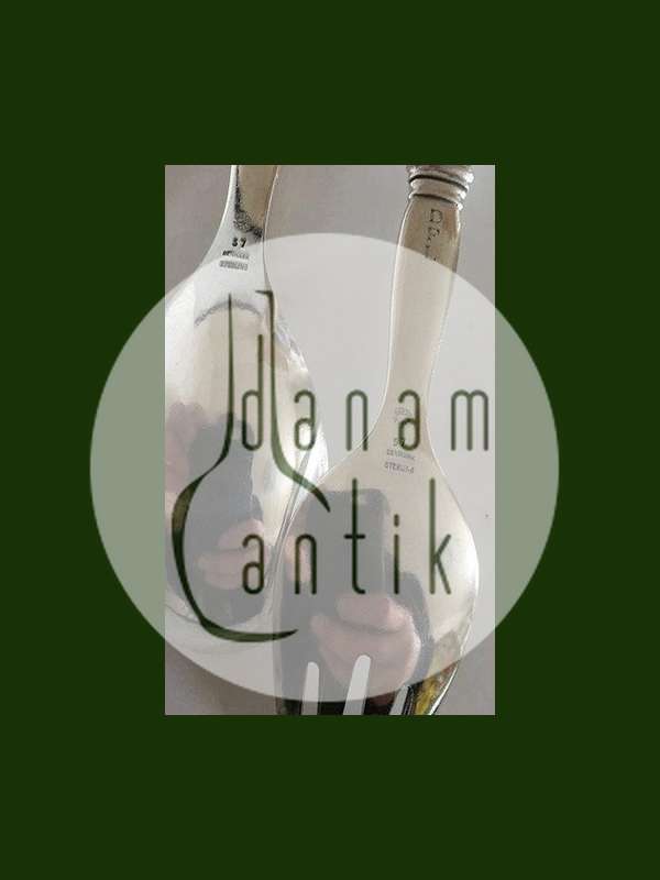 Georg Jensen Sterling Sølv Ornamental Serveringssæt No. 57