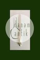 Georg Jensen Sterling Sølv Pinje Spisekniv med grillskær No 3