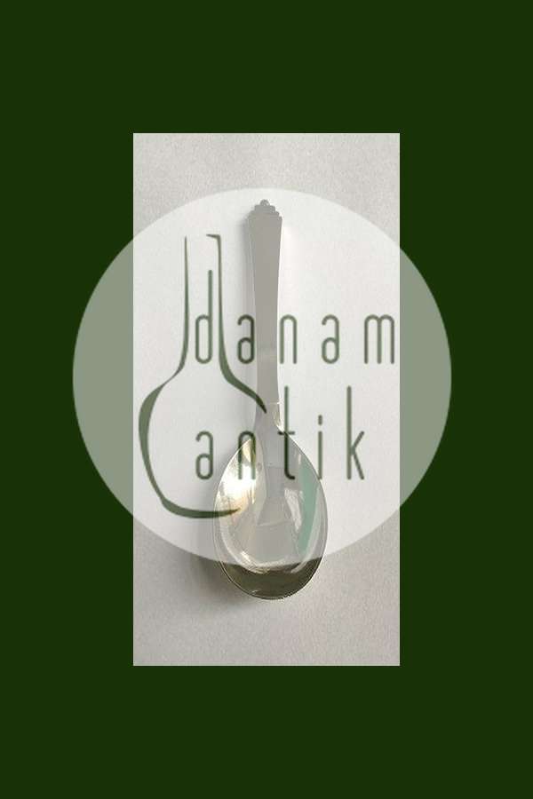 Georg Jensen Sterling Sølv Pyramide Marmelade Ske No. 163