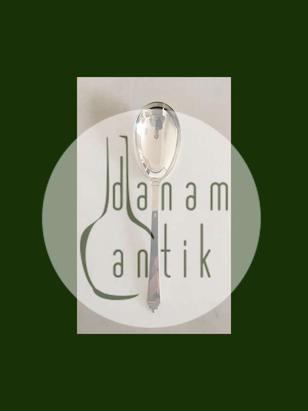 Georg Jensen Sterling Sølv Pyramide Serveringsske No 115 Lille