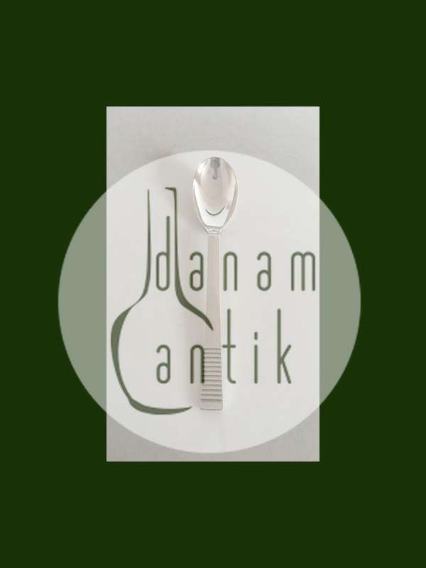 Georg Jensen Sterling Sølv Relief Barneske / Stor Te Ske No 031