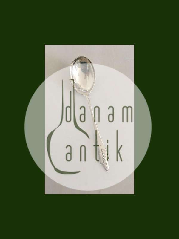 Georg Jensen Akkeleje Sterling Sølv Lille Bouillonske/Suppeske No 24