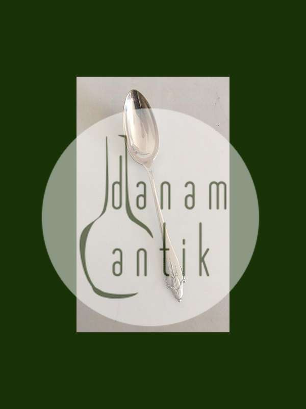 Georg Jensen Akkeleje Sterling Sølv Dessertske No 021