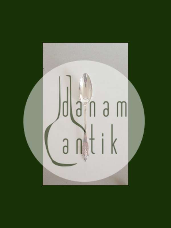 Georg Jensen Akkeleje Sterling Sølv Spiseske No 001