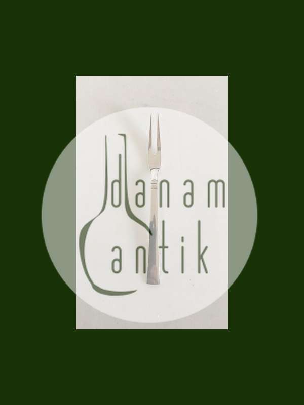 Georg Jensen Sterling Sølv Blok Asiegaffel No 47