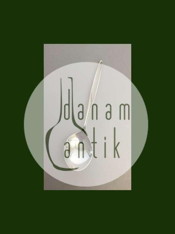 Georg Jensen Sterling Sølv Cypres Serveringske/suppeske No 051/161