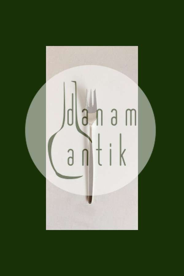 Georg Jensen Cypres Sterling Sølv Kagegaffel No 043