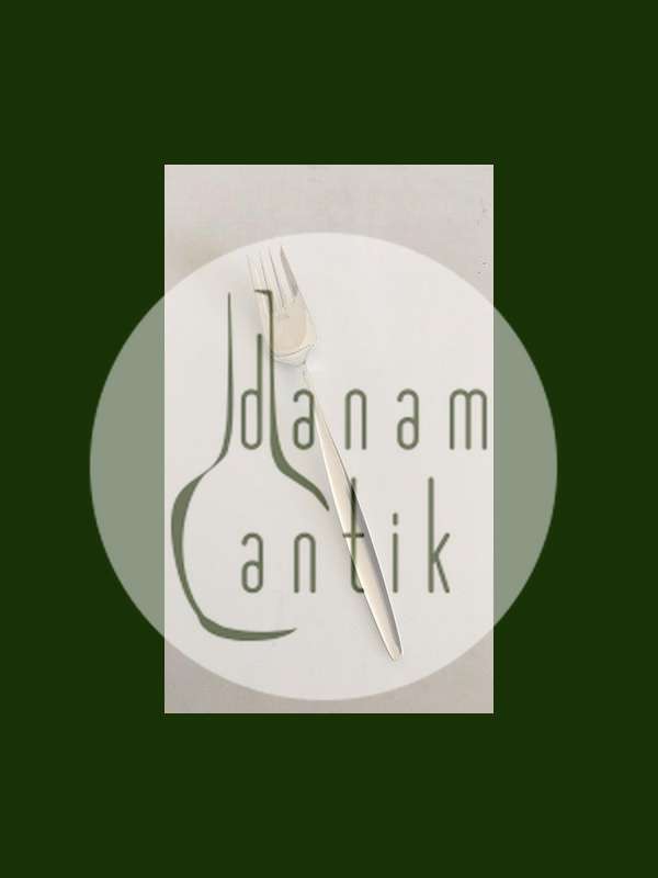 Georg Jensen Cypres Sterling Sølv Salatgaffel/Fiskegaffel No 041/061