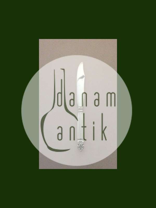 Georg Jensen Sterling Silver Dronning Kagekniv i Helsølv No 68