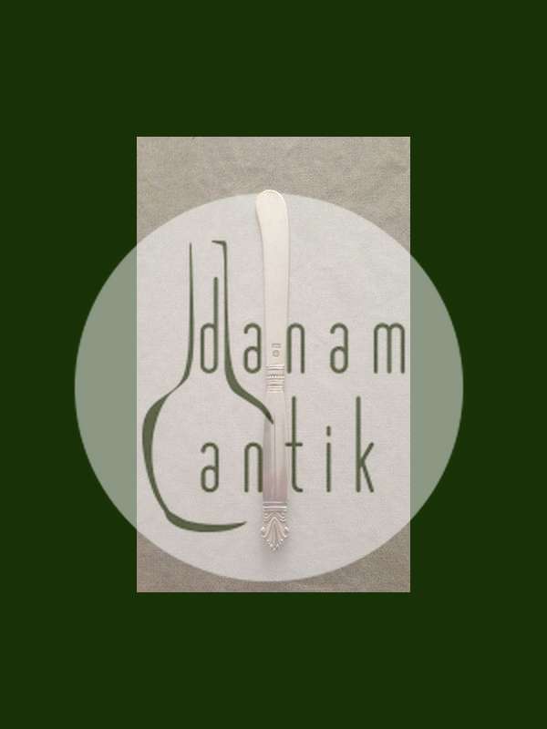 Georg Jensen Dronning Sterling Sølv Smørkniv No 046