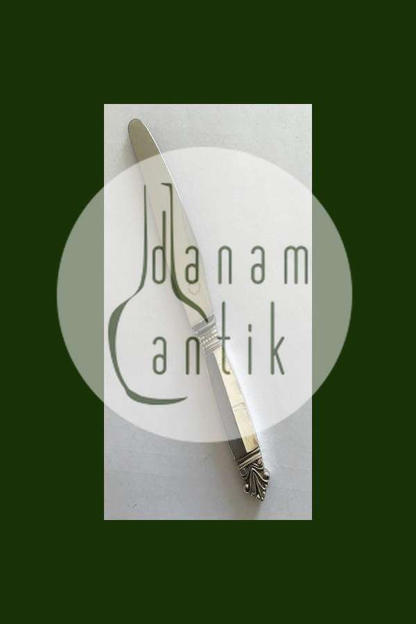 Georg Jensen Sterling Sølv Dronning Frokostkniv No 023