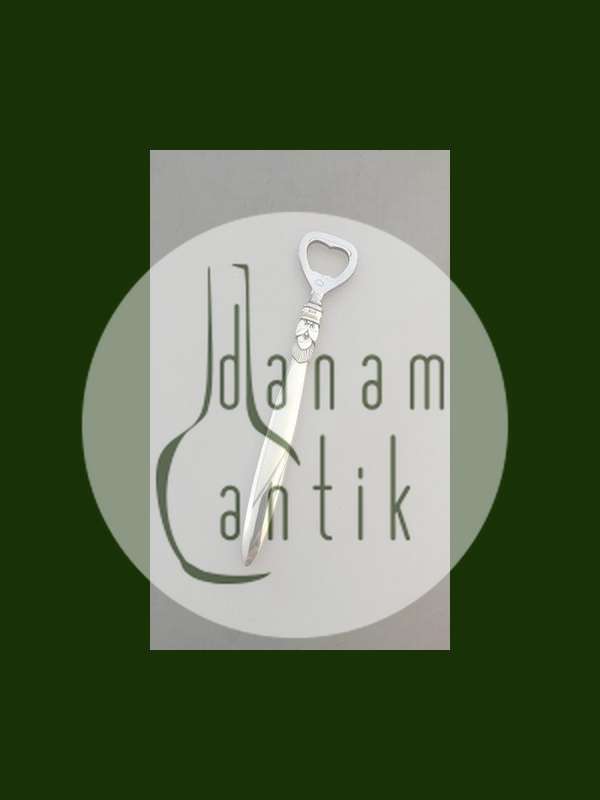 Georg Jensen Cactus Sterling Silver Bottle Opener Long Handle  No 272