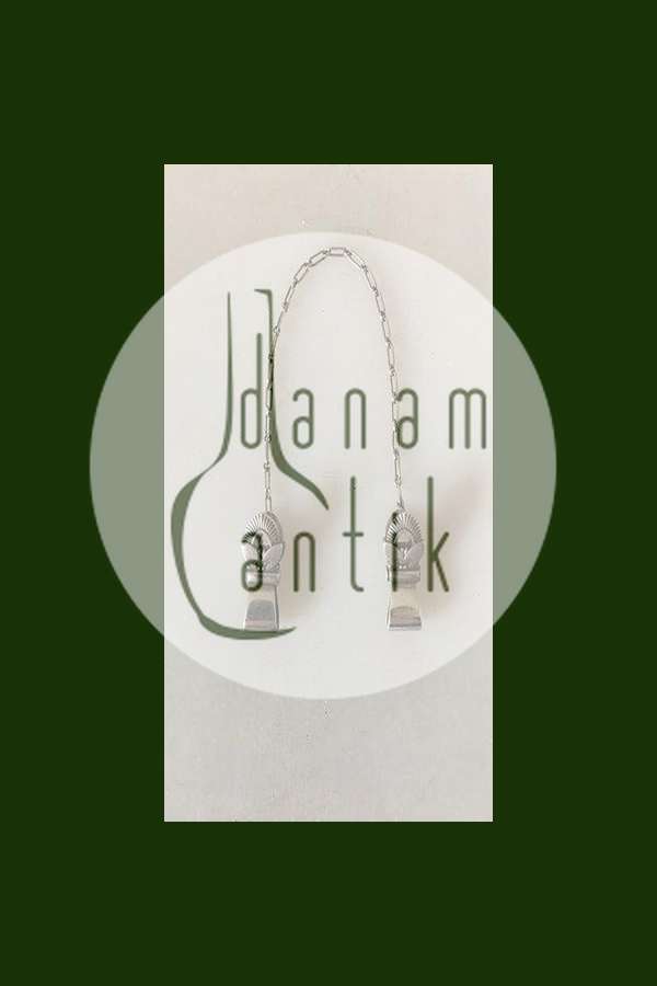 Georg Jensen Sterling Sølv Kaktus Klemme Servietholder. Sjælden No 192