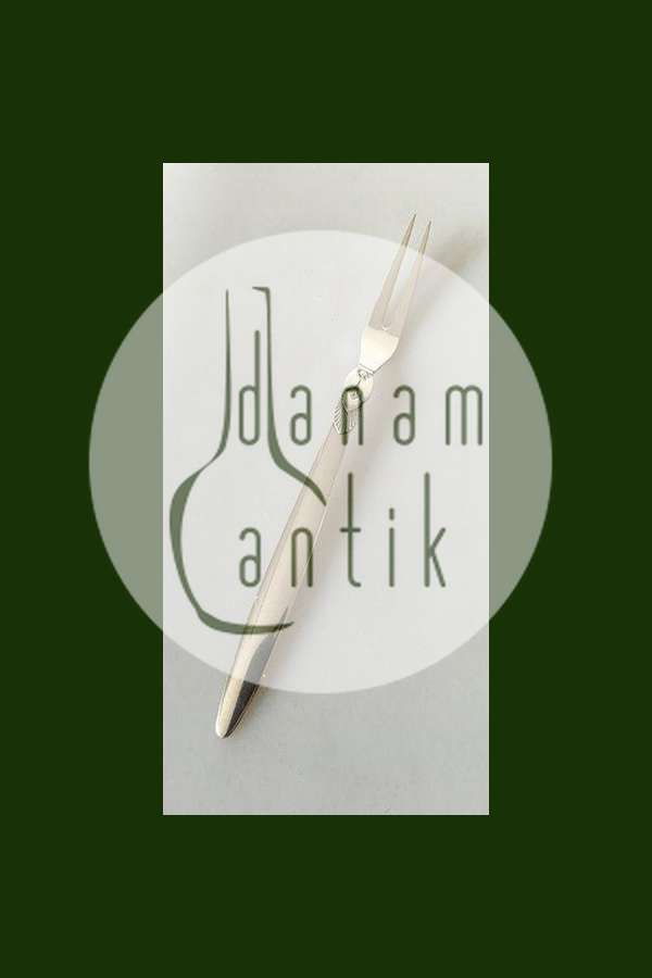 Georg Jensen Sterling Sølv Kaktus Pålægsgaffel No 144