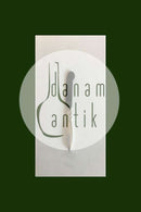 Georg Jensen Sterling Silber Kaktus-Kaviar-Messer mit Hornklinge Nr. 67