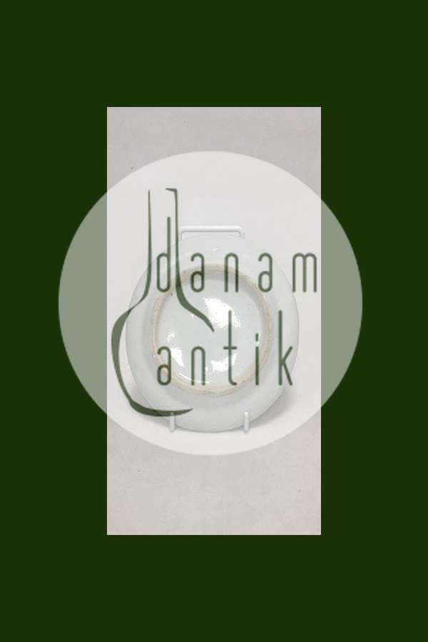 Kinesisk canton porcelæn (gold & green) ovalt fad.