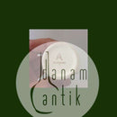 Aluminia Julehjerte i Grøn 7,5cm høj