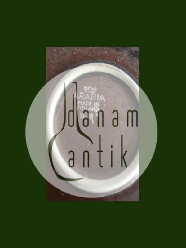 Arabia Stentøj. Ruska Rundt Serveringsfad