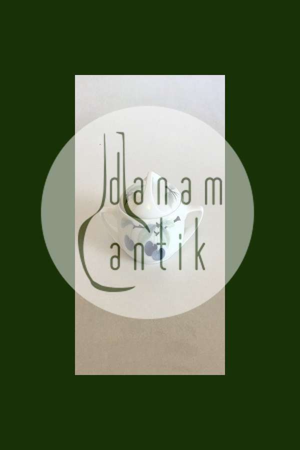 Rosenthal Donatello Blå Kirsebær Sukkerskål