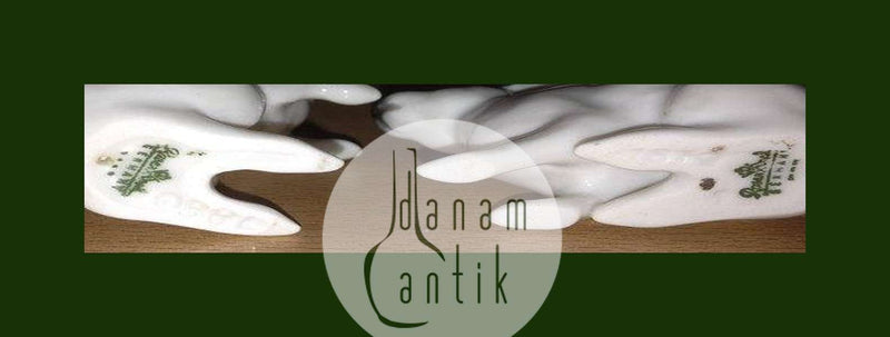 Rosenthal Art Nouveau Figurer af Kaniner