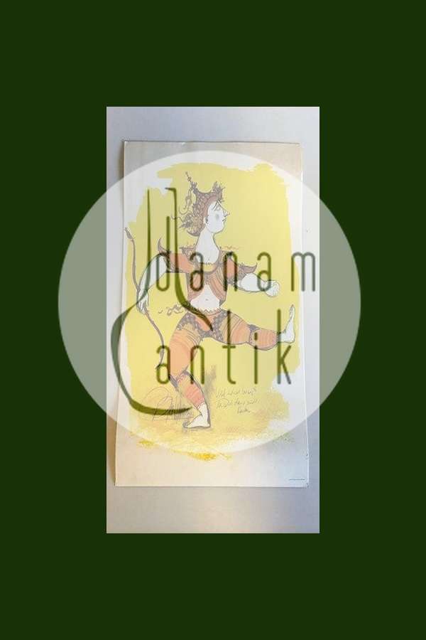 Bjorn Wiinblad Print of Dancer