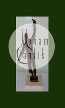 Royal Copenhagen Bronze statuette Sterett-Gittings Kelsey Tennis spiller fra 1976