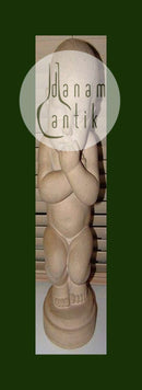 Svend Lindhart Barne Figur i Terrakotta Stor og Flot