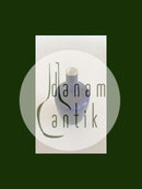 Sevres Vase i Blå Glasur med Guldkant