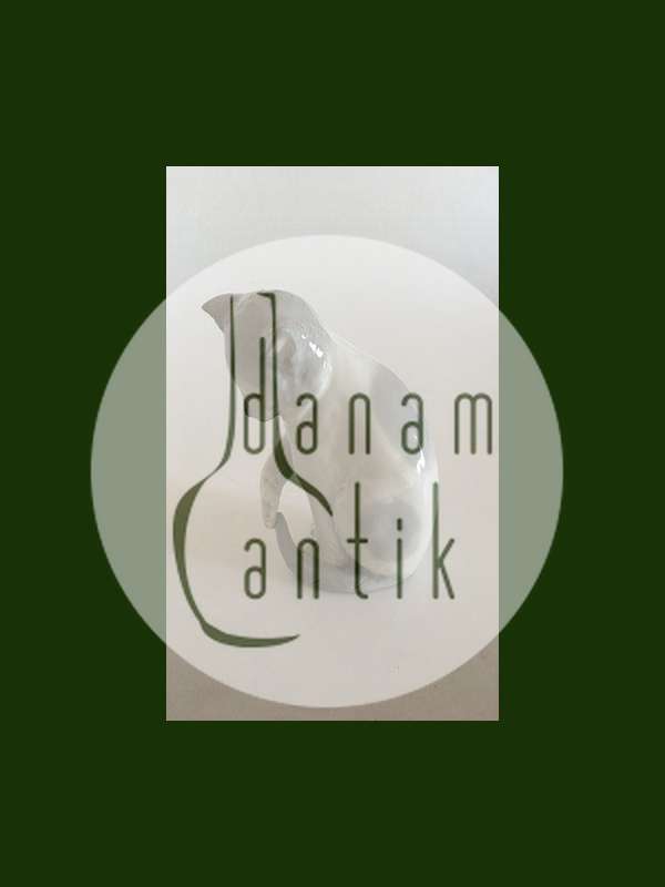 Heubach Porcelæns Figurine af Kat