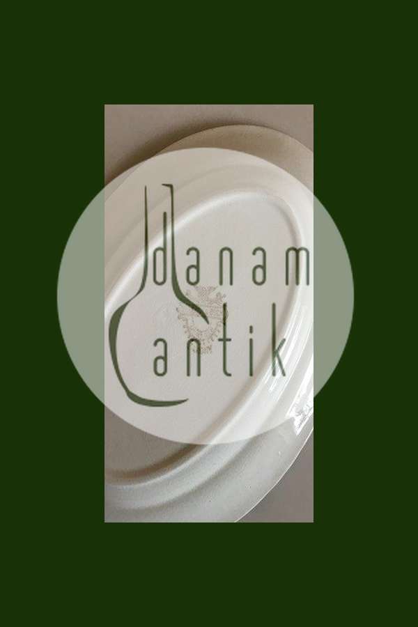 Villeroy & Boch Blå Olga Lille ovalt fad