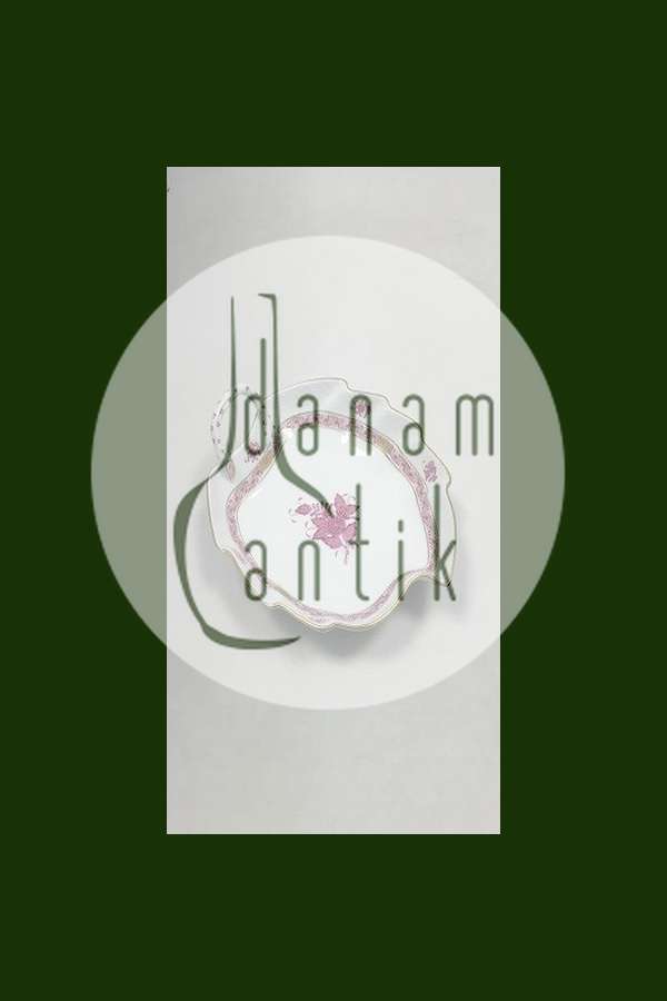 Herend Hungary Apponyi Purpur Bladformet fad No 203