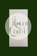 Guldring i 8 K med hvid safir