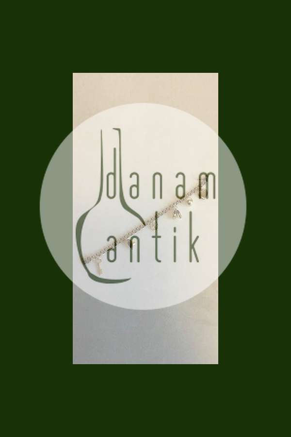 Bismarck Armbånd med Vedhæng i 8 K Guld