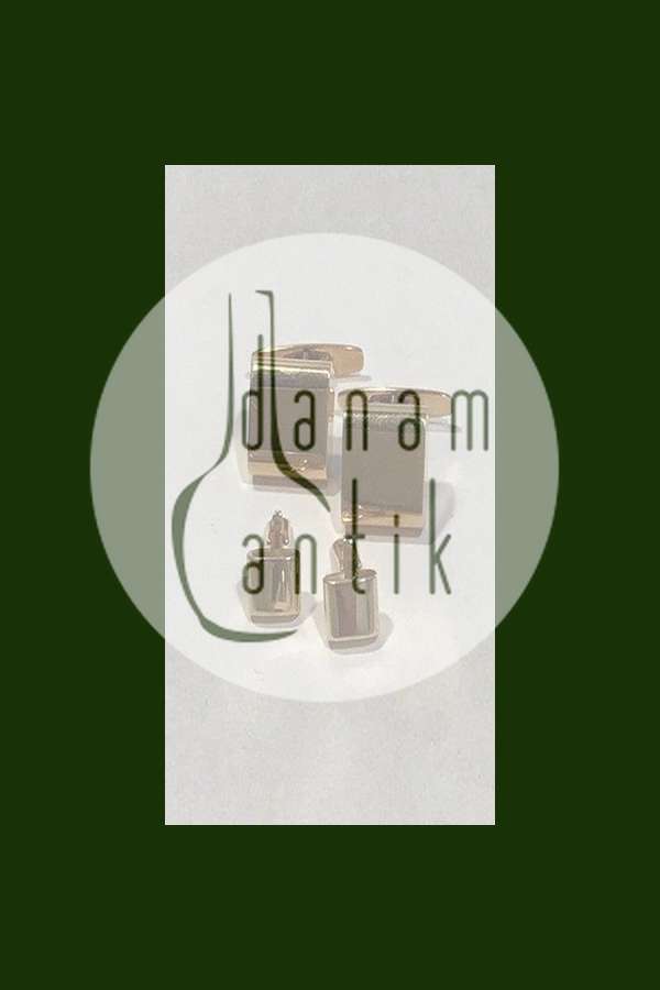 Hans Hansen 14 K Guld Manchet- og Krave-knapper