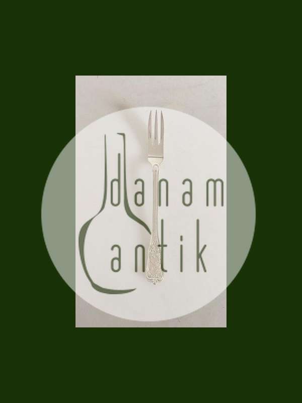 Anton Michelsen Rosenborg Sterling Sølv Kagegaffel