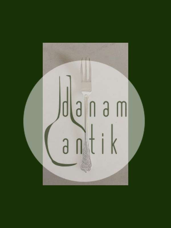 Rosenborg Kagegaffel 14 cm. Anton Michelsen Sterling Sølv