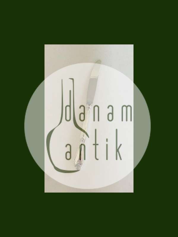 Rosenholm Sølv Spisekniv Dansk Krone Sølv