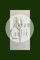 Hingelberg No 18 Sterling Sølv Serveringsgaffel