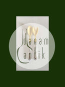 露易丝-科尔银质和角质餐具套装