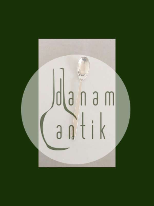 Evald Nielsen No. 29 Sølv Teske, Rund Form