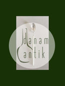 Hans Hansen Amalie Istheske i Sterling Sølv med Hvidt Håndtag