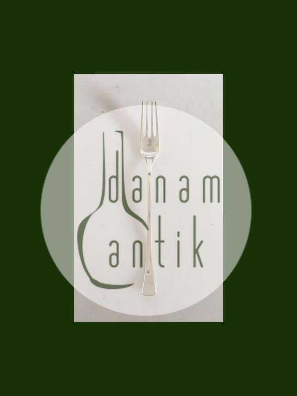 Hans Hansen Kristine Sterling Sølv Spisegaffel