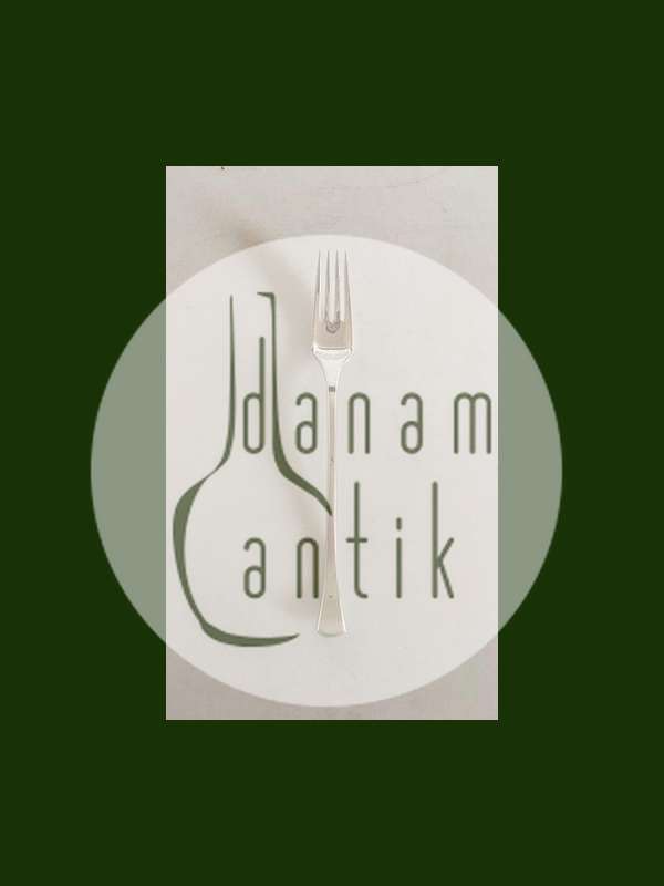 Hans Hansen Kristine Sterling Sølv Kagegaffel