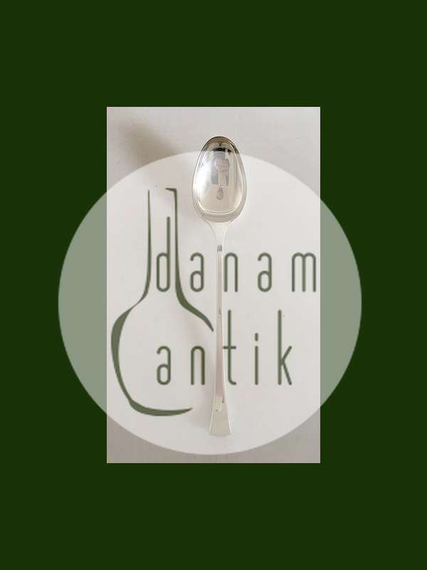 Hans Hansen Kristine Sterling Sølv Stor Serveringsske